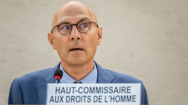 Le Haut-Commissaire des Nations Unies aux droits de l'homme, Volker Turk. Crédit photo: FABRICE COFFRINI / AFP