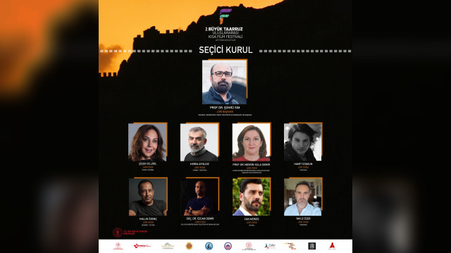 Afyon 2. Büyük Taarruz Uluslararası Kısa Film Festivali seçici kurulu.