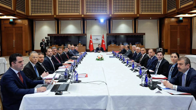 Ekonomi Koordinasyon Kurulu, Cumhurbaşkanlığı Külliyesi'nde toplandı.
