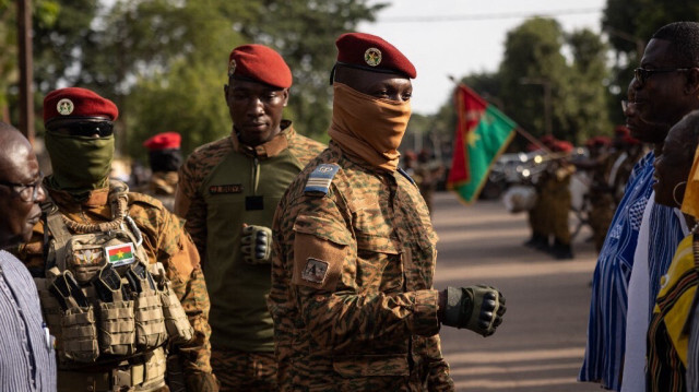 Le capitaine Ibrahim Traoré, le président de transition du Burkina Faso. Crédit photo: OLYMPIA DE MAISMONT / AFP