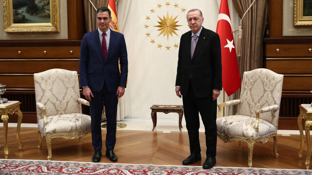 Arşiv - Cumhurbaşkanı Recep Tayyip Erdoğan ile İspanya Başbakanı Pedro Sanchez telefon görüşmesi gerçekleştirdi.