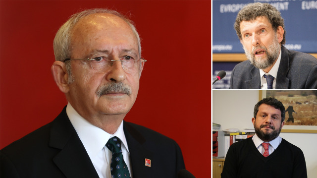 Kemal Kılıçdaroğlu, Osman Kavala ve Can Atalay'ın cezalarının onanmasına tepkili.
