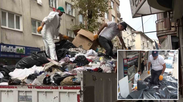 Çöp evden çıkanlar 'pes' dedirtti