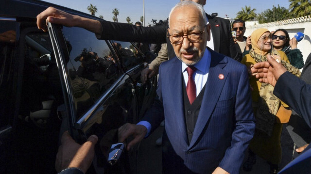 Le président du mouvement tunisien Ennahdha, Rached Ghannouchi. Crédit photo: FETHI BELAID / AFP