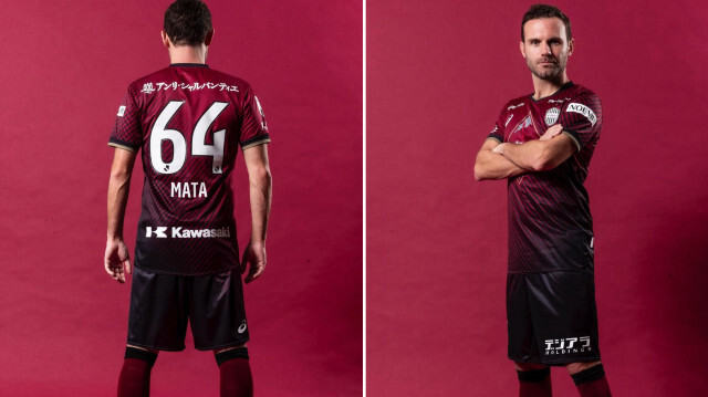 Mata, yeni takımında da 64 numaralı formayı giyecek. 