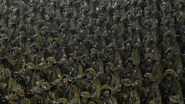 Crédit photo: STR / KCNA VIA KNS / AFP