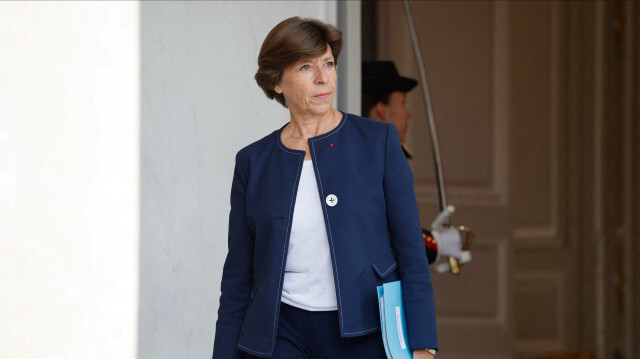 Catherine Colonna, ministre de l'Europe et des Affaires étrangères de France. Crédit Photo: Ludovic MARIN / AFP
