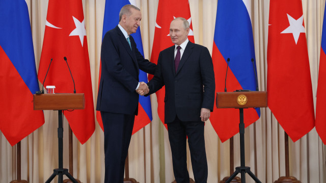 Cumhurbaşkanı Recep Tayyip Erdoğan ve Rusya Devlet Başkanı Vladimir Putin, Rusya'nın Soçi kentinde bir araya geldi.