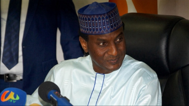 Niger's prime minister Ali Mahaman Lamine Zeine