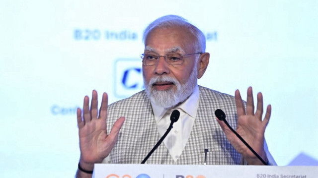 Le Premier ministre indien, Narendra Modi. Crédit photo: Sajjad HUSSAIN / AFP.