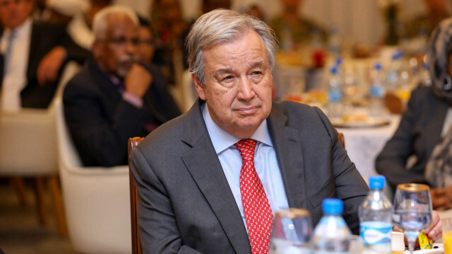 Birleşmiş Milletler (BM) Genel Sekreteri Antonio Guterres açıklama yaptı.