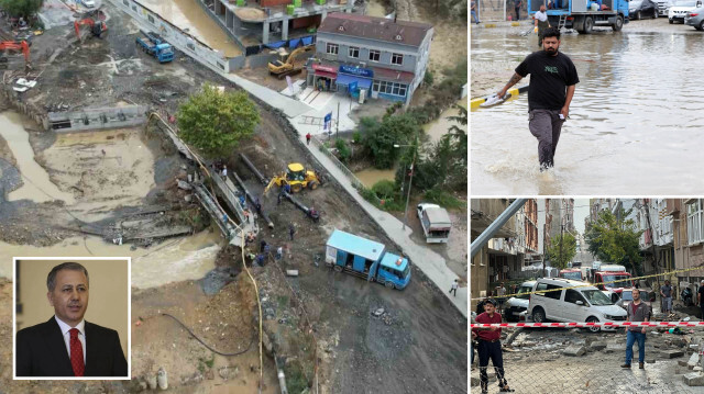 Dün akşam saatlerinde etkili olan sağanak yağışın ardından İstanbul'un birçok noktasında su baskınları yaşandı. 