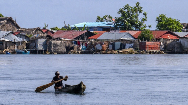 L'île de Carti Sugdupu, au Panama, dans la mer des Caraïbes. Crédit photo: LUIS ACOSTA / AFP