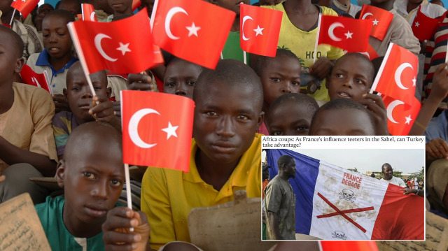 Middle East Eye internet sitesi Afrika'daki Türkiye'nin varlığına dikkati çekti.