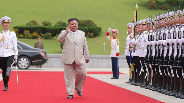 Le dirigeant nord-coréen, Kim Jong Un. Crédit photo: STR / KCNA VIA KNS / AFP
