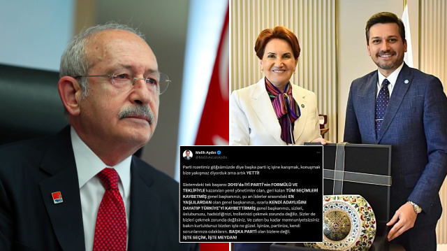 İYİ Partili Melih Aydın, CHP liderini topa tuttu.