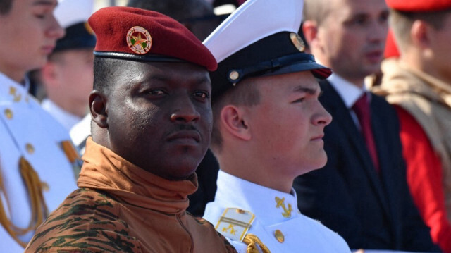 Le capitaine Ibrahim Traore, Président de la transition au Burkina Faso. Crédit photo: AFP