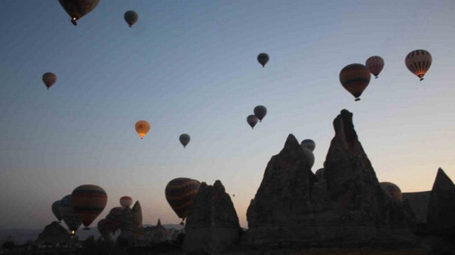 La Cappadoce en Turkiye: Crédit photo: IHA