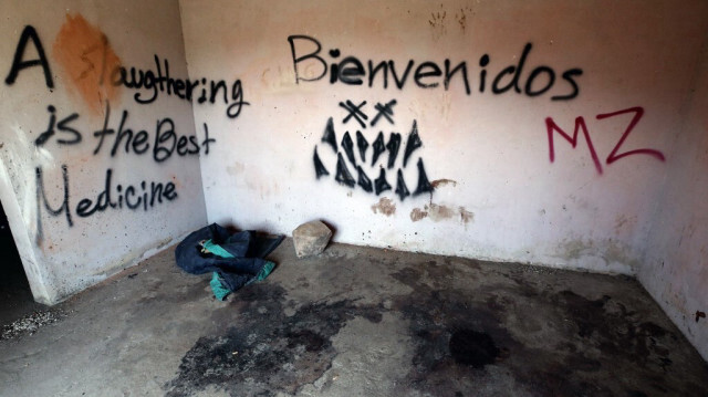 Une photo de la pièce où les cinq jeunes disparus ont été torturés et tués à Lagos de Moreno, dans l'État de Jalisco, au Mexique, prise le 30 août 2023. Crédit photo: ULISES RUIZ / AFP
