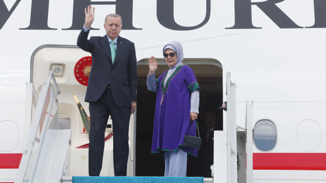 Cumhurbaşkanı Erdoğan ve eşi Emine Erdoğan