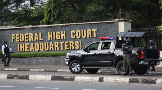 La Haute Cour fédérale d'Abuja, au Nigeria. Crédit photo: Kola Sulaimon / AFP