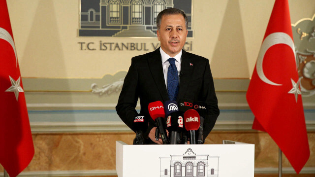 İçişleri Bakanı Ali Yerlikaya.