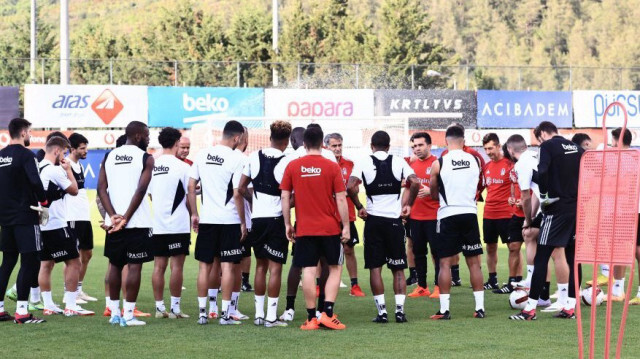 Siyah-beyazlılar Şenol Güneş yönetiminde Trabzonspor maçı hazırlıklarını sürdürüyor. 