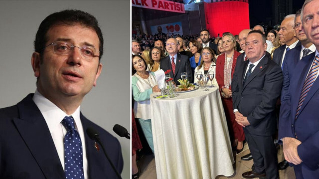 İBB Başkanı Ekrem İmamoğlu, Cumhuriyet Halk Partisi 100. Yıl Etkinlikleri kapsamında düzenlenen programa katılmadı.