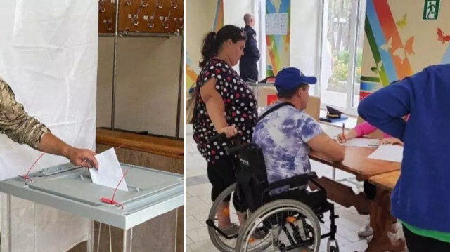 Azerbaycan Dışişleri Bakanlığı tarafından yapılan açıklamada, Rusya'nın Ukrayna topraklarında yaptığı seçimlerin hiçbir hukuki geçerliliğinin olmadığı ifade edildi. 