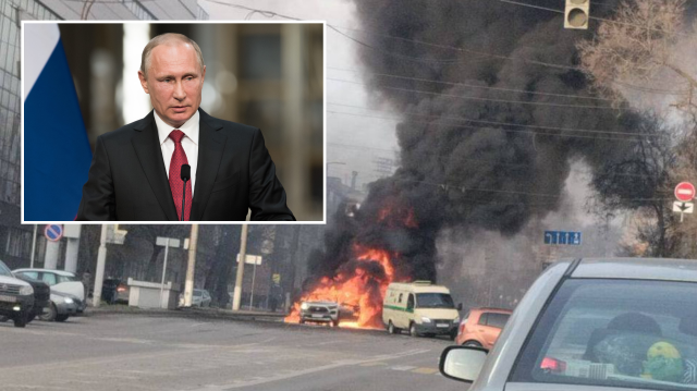 Putin, Belgorod'a yönelik saldırının "terör eylemi" olduğunu belirtti.