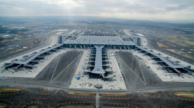 L'aéroport d'Istanbul, inauguré officiellement le 29 octobre 2018.