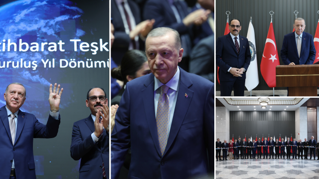 Cumhurbaşkanı Recep Tayyip Erdoğan, Milli İstihbarat Teşkilatının 97. Kuruluş Yıl Dönümü Etkinliklerine katıldı.