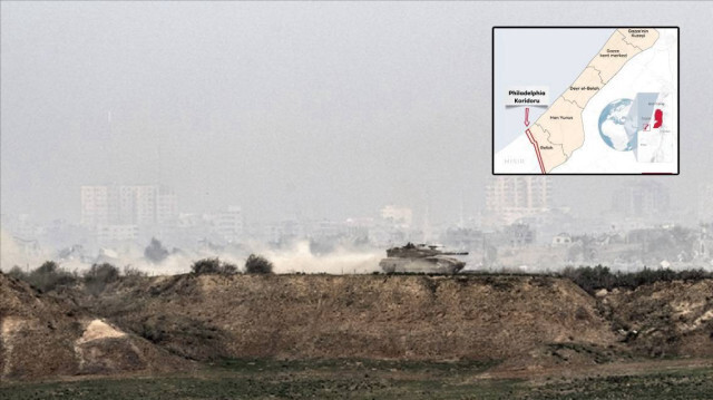 İsrail ordusu, geçen haftalarda Philadelphia Koridoru dahil Gazze ile Mısır arasındaki bölgeyi bombardımana tuttu.