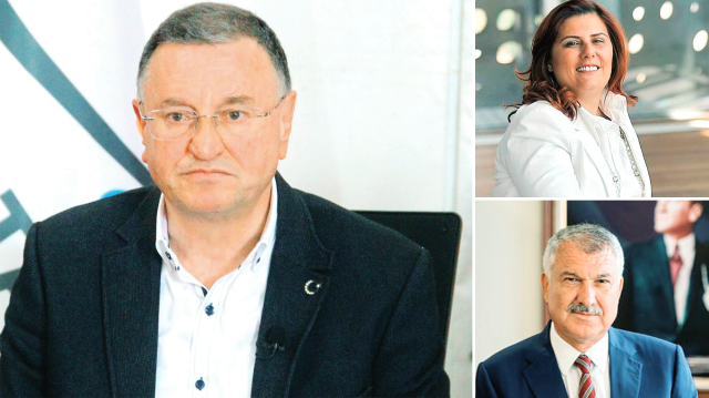 Lütfü Savaş, Özlem Çerçioğlu, Zeydan Karalar.