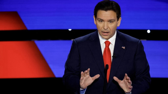 Le gouverneur de Floride, candidat républicain à la présidence des États-Unis, Ron DeSantis.