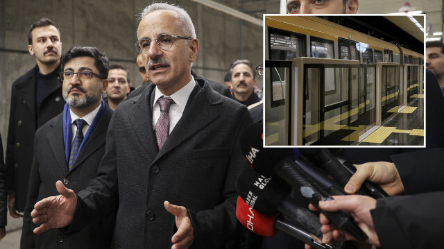 Ulaştırma ve Altyapı Bakanı Abdulkadir Uraloğlu, Bağcılar Molla Gürani Metro İstasyonu'nda "Bakırköy-Kirazlı Metro Hattı" ile ilgili konuştu. 