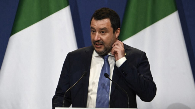 Le vice-Premier ministre italien, Matteo Salvini.