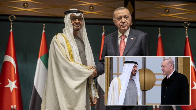 Şeyh Muhammed Bin Zayed Al Nahyan - Cumhurbaşkanı Recep Tayyip Erdoğan