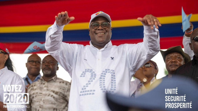 Le président réélu de la République démocratique du Congo, Félix Antoine Tshisekedi.