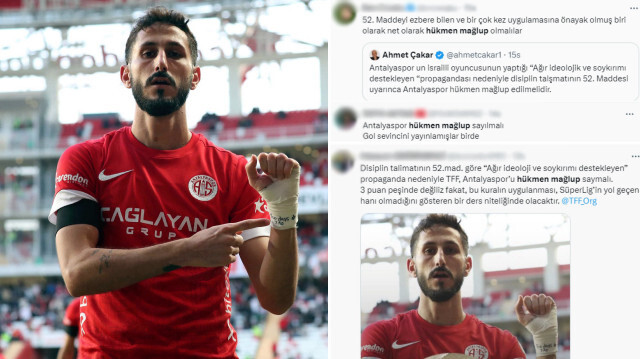 Antalyaspor'un hükmen mağlup sayılması için yapılan yorumlardan bazıları