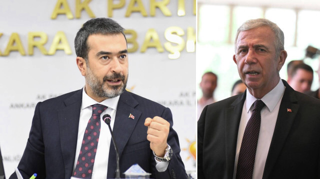 AK Parti Ankara İl Başkanı Hakan Han Özcan - Ankara Büyükşehir Belediye Başkanı Mansur Yavaş