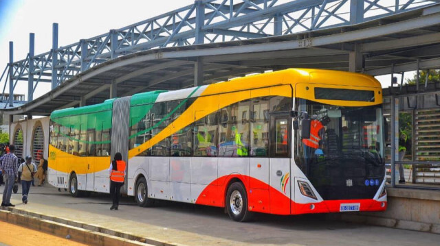 Un Bus Rapid Transit (BTR).