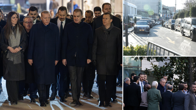 Cumhurbaşkanı Erdoğan, AK Parti İstanbul İl Başkanlığını ziyaret etti.