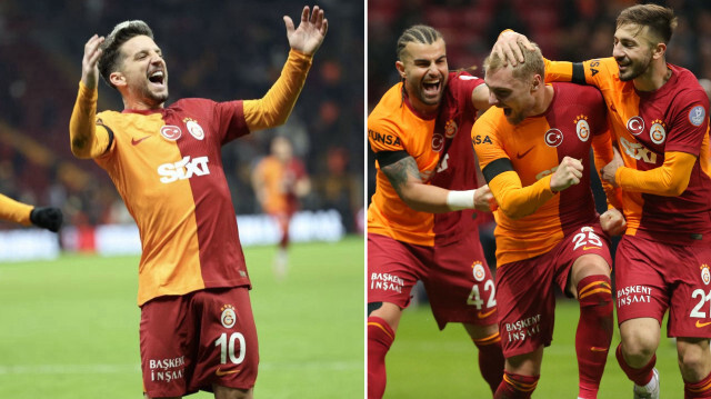 Galatasaray Mertens'le güldü. 