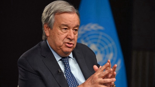 Le secrétaire général des Nations unies (ONU), Antonio Guterres.