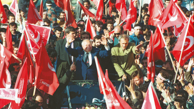 Necmettin Erbakan.