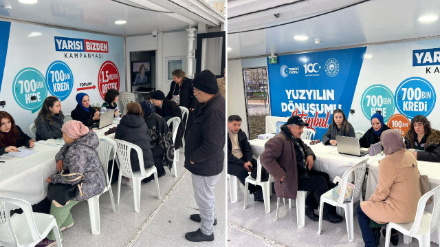 İstanbul'un 39 ilçesini gezecek olan bilgilendirme TIR'larında vatandaşlar, 'Yarısı Bizden' ve kentsel dönüşüm konularında bakanlığın uzman personeliyle yüz yüze görüşerek merak ettiği sorulara ilişkin bilgi alabilecek. 