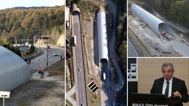 Bolu Dağı Tüneli'nin Ankara yönündeki tünel tüpünün ardından İstanbul yönü de uzatılacak.