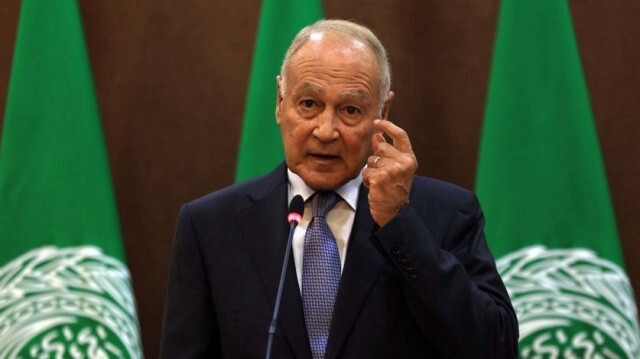 Photo du Secrétaire général de la Ligue Arabe, Ahmed Aboul Gheit.