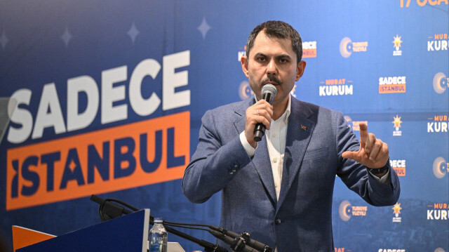 Cumhur İttifakı'nın İstanbul Büyükşehir Belediye (İBB) Başkan adayı Murat Kurum açıklama yaptı.